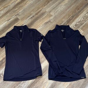 Dover Saddlery Navy Coolblast Tops Womens XS